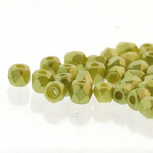 Fire Polish True 2 Pastel Lime 2mm 50st