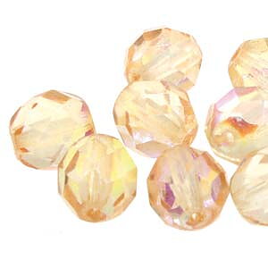 Fire Polish Xrea LT Topaz Citrus 6mm 1sträng