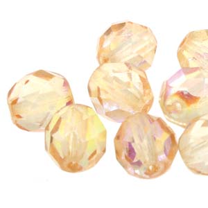 Fire Polish Xrea LT Topaz Citrus 6mm 1sträng