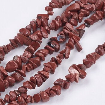 Jasper Röd Chips 4-10x4-6x2-4mm 1sträng