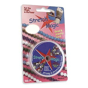 Stretch Magic Elastisk tråd Clear 0.5mm 1rulle =10m