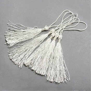 Tofs Tassel Vit 130x6mm 1st