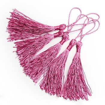 Tofs Tassel Mörkrosa 130x6mm 1st