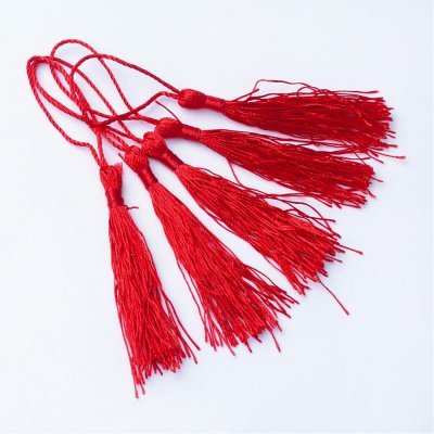 Tofs Tassel Röd 130x6mm 1st