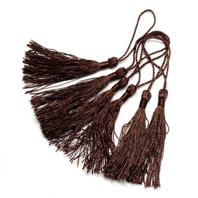 Tofs Tassel Brun 130x6mm 1st