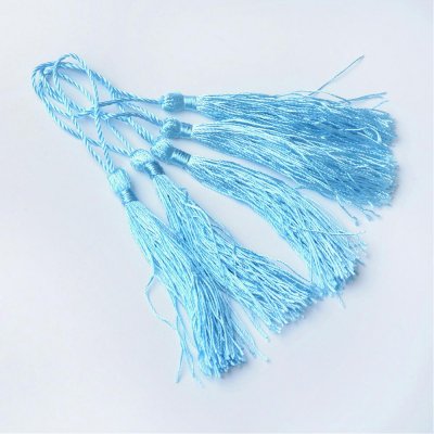 Tofs Tassel Ljusblå 130x6mm 1st