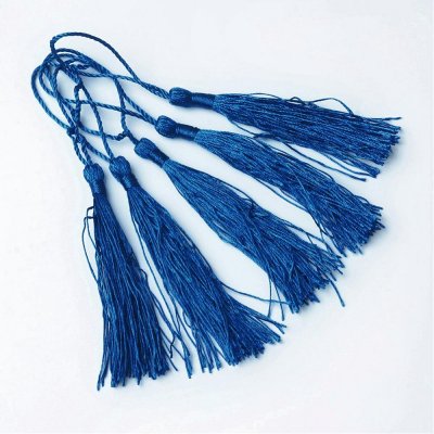Tofs Tassel Koboltblå 130x6mm 1st