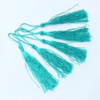Tofs Tassel Turkos 130x6mm 1st