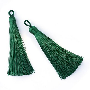 Tofs Tassel Mörkgrön 80x9mm 2st