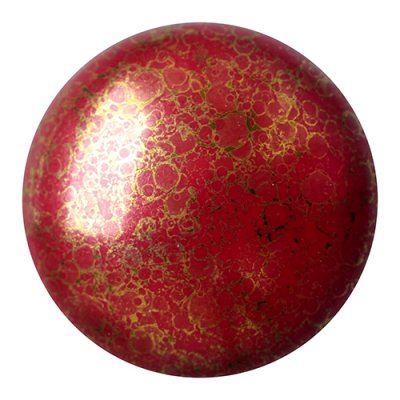 Cabochons® par Puca® Opaque Coral Red Bronze 1st