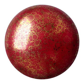 Cabochons® par Puca® Opaque Coral Red Bronze 1st