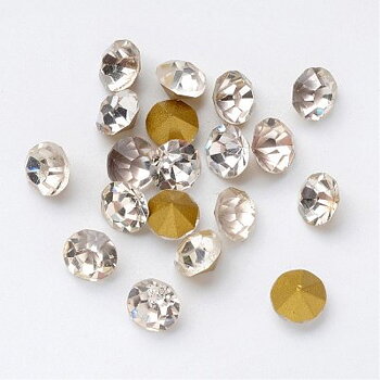 Cabochon Rhinestone Crystal 5x3,5mm 50st