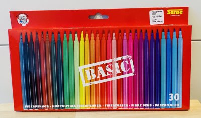 Fiberpennor 30st