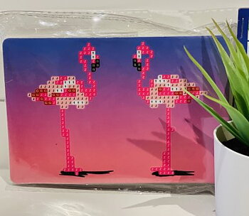 Diamond Painting - Flamingo 15x10cm 1st