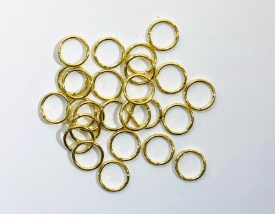 O-Ringar Guldfärgade 9mm 100st