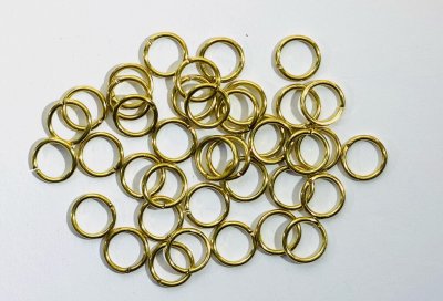 O-Ringar Guldfärgade 8mm 100st
