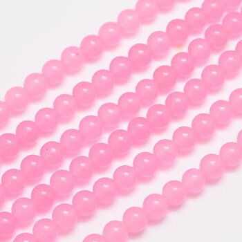Jade Mild Rosa 6mm 1sträng