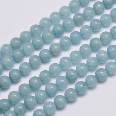 Jade Opak Grön 6mm 1sträng