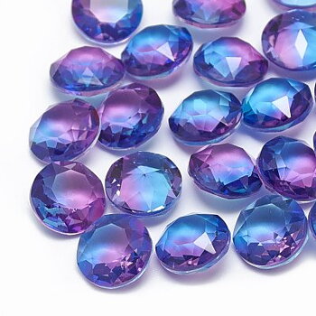 Cabochons&nbsp;Rhinestone Sapphire 6mm 4st