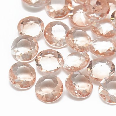 Cabochons&nbsp;Rhinestone Light Peach 6mm 4st