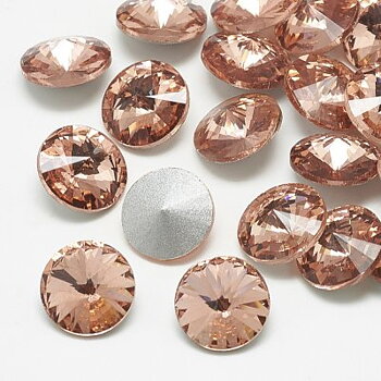 Cabochons Rivoli Rhinestone Vintage Rose 6mm 4st