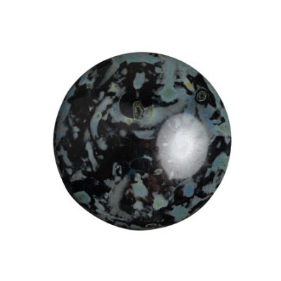 Cabochons® par Puca® Jet Travertin 18mm 1st