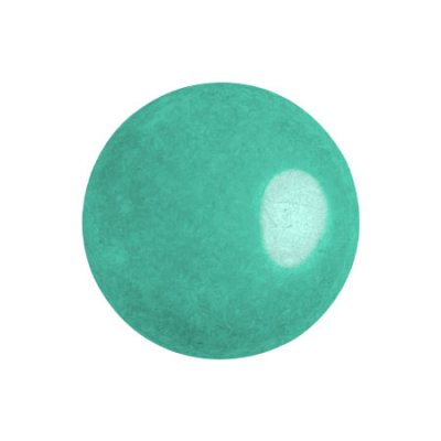 Cabochons® par Puca® Opaque Green Turquoise Luster 18mm 1at