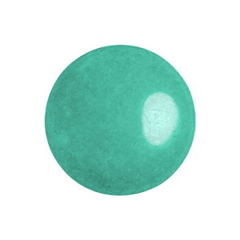 Cabochons® par Puca® Opaque Green Turquoise Luster 18mm 1at