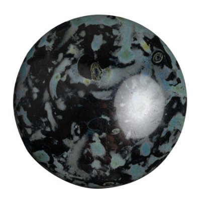Cabochons® par Puca® Jet Travertin 25mm 1st