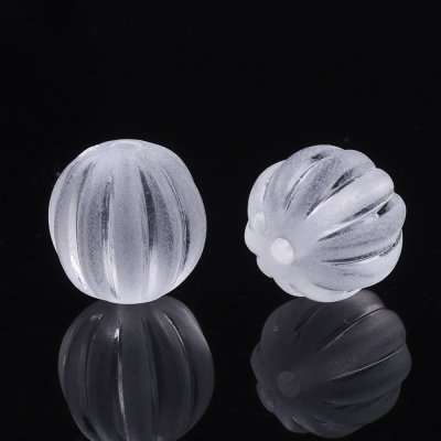Akryl Frostade Runda 10mm 50st