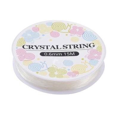 Elastisk Tråd Crystal Clear 0,6mm 1rulle