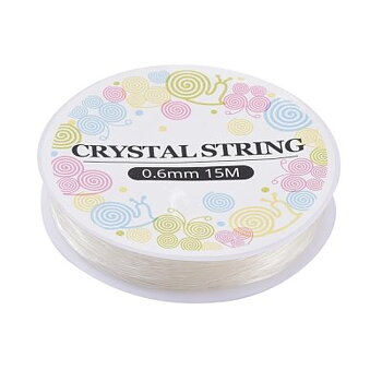 Elastisk Tråd Crystal Clear 0,6mm 1rulle