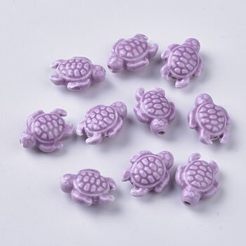 Sköldpadda Lila 19x15x8mm 4st