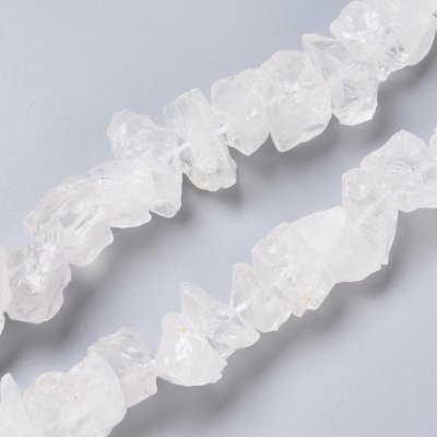 Bergkristall Rå 13-21x5x13mm 1sträng