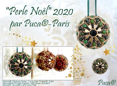 Mönster Pärla Perle Noël - Puca