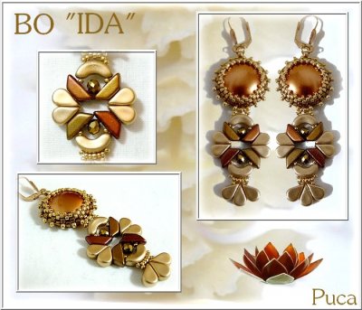 Mönster Örhängen Ida - Puca