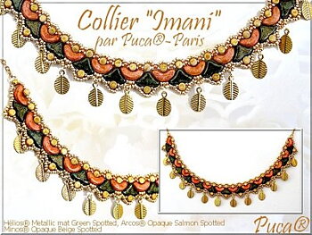 Mönster Halsband Imani - Puca