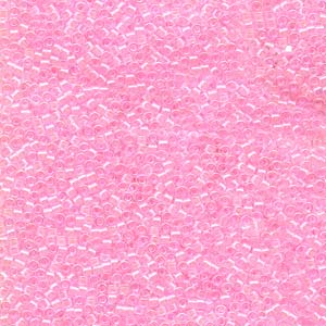 Miyuki Delica Lined Pale Pink DB055 5g