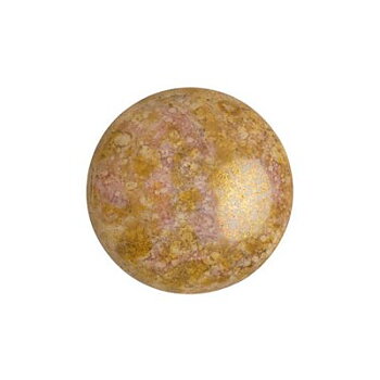 Cabochons® par Puca® Opaque Mix Rose/Gold Ceramic Look 14mm 1st