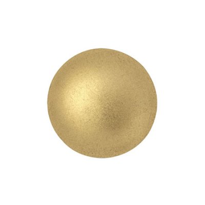 Cabochons® par Puca® Light Gold Mat 14mm 1st