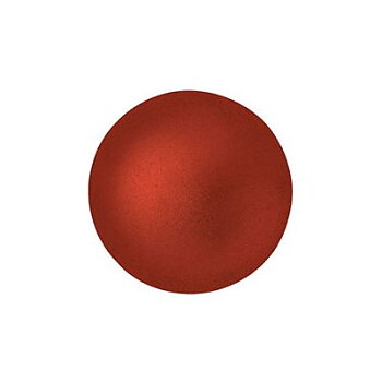 Cabochons® par Puca® Red Metallic Mat 14mm 1st