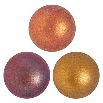 Cabochons® par Puca® Yellow Gold Metallic Iris 14mm 1st