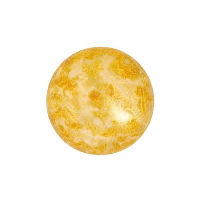 Cabochons® par Puca® Opaque Beige Spotted 14mm 1st