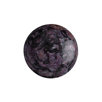 Cabochons® par Puca® Metallic Mat Violet Spotted 14mm 1st