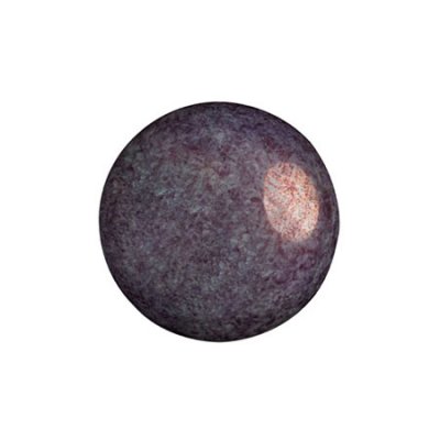 Cabochons® par Puca® Opaque Mix Amethyst Gold Ceramic Look 14mm 1st