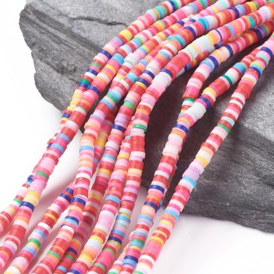 Heishi Pärlor Mix 4mm 1sträng