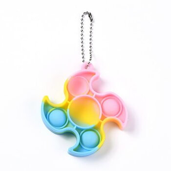 Pop It Fidget Nyckelring Mix 1st