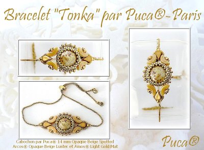 Mönster Armband Tonka - Puca