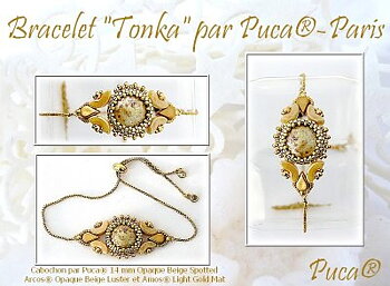 Mönster Armband Tonka - Puca