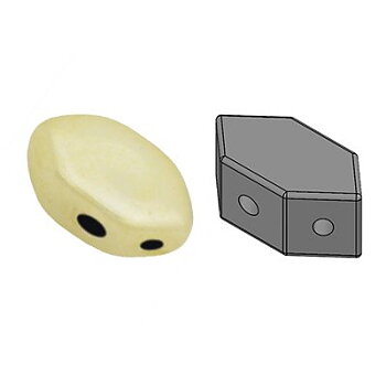 Paros® par Puca® Opaque Ivory Ceramic Look 10g